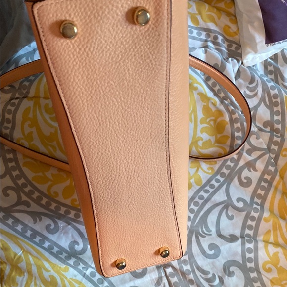 Coach Tan Leather Tote Bag - Picture 4 of 8